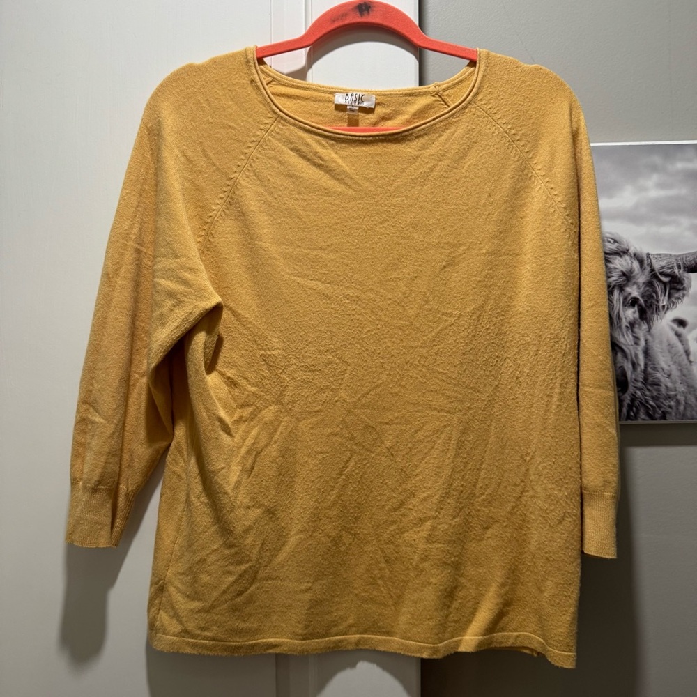 Basic Milano yellow shirt
